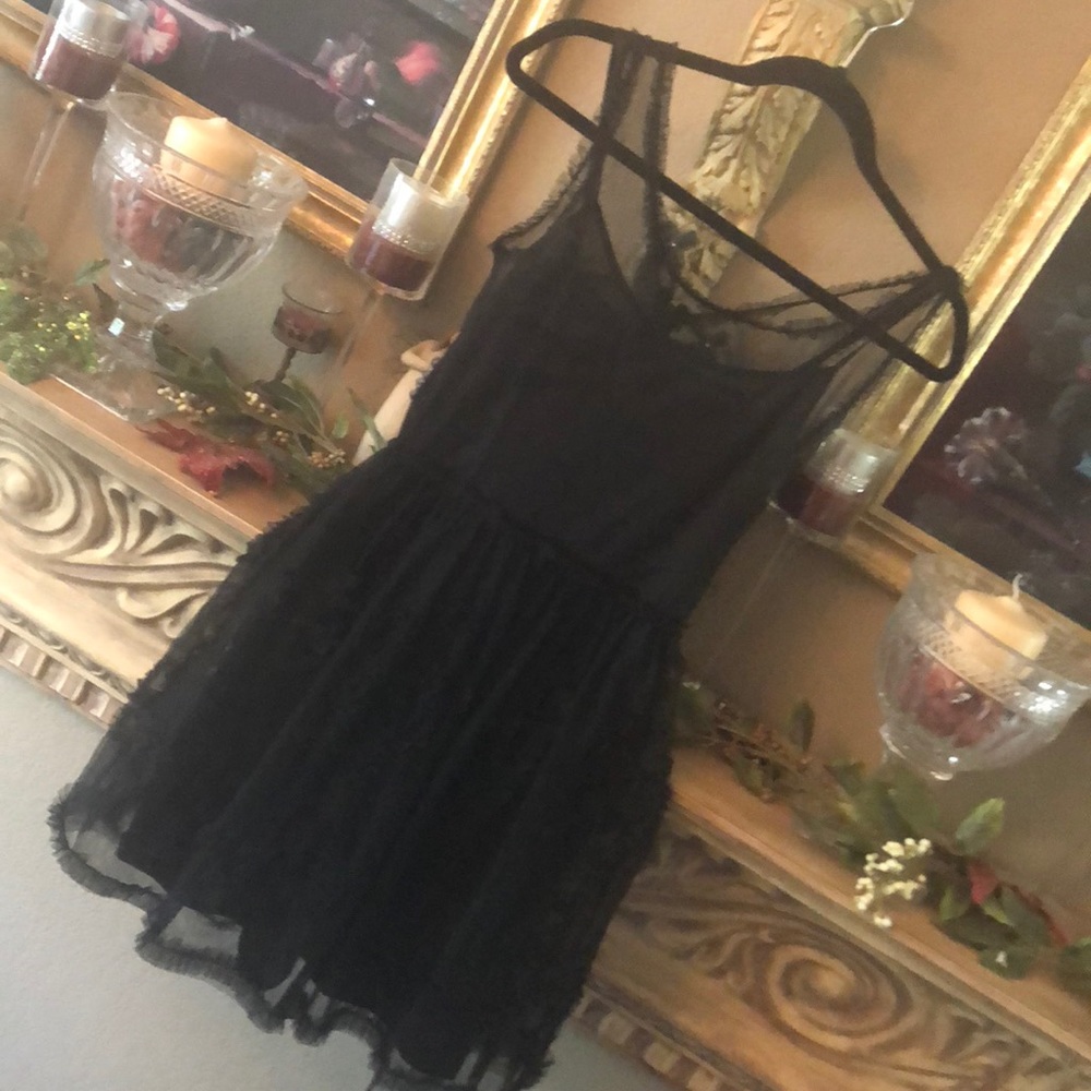 Beautiful Black American Rag DressXS